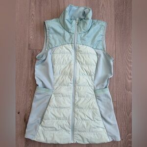 Lululemon Down for It All Vest - Sea Frost - size 6